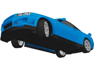Nissan Skyline GT-R 3D Model preview