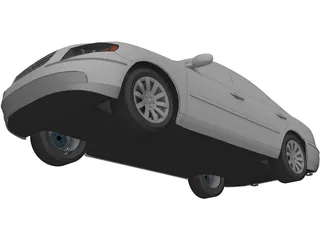 Hyundai Azera (2009) 3D Model preview