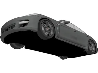 Porsche Panamera Turbo S (2012) 3D Model preview