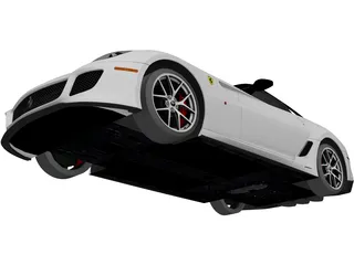 Ferrari 599 GTO (2011) 3D Model preview
