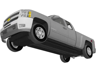 Chevrolet Silverado (2012) 3D Model preview