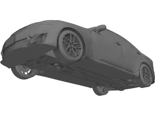 Lexus IS 200d (2011) 3D Model preview