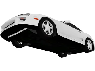 Toyota Supra RZ (1998) 3D Model preview