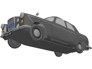 Wolseley 6/110 Metropolitan Police 3D Model preview