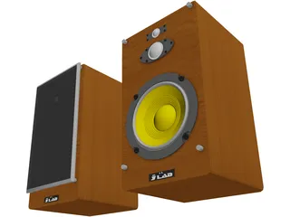 Speaker 3D Model preview