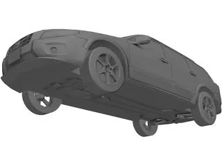 Volvo XC70 3D Model preview
