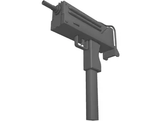 MAC-10 3D Model preview