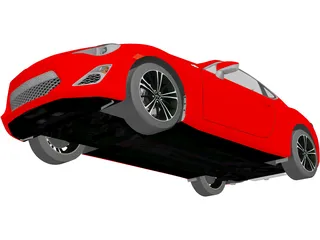 Scion FR-S (2013) 3D Model preview