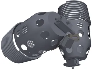 Bruleur 3D Model preview