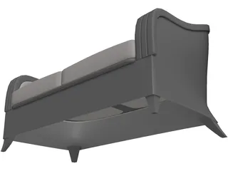 Modern Sofa 3D Model preview
