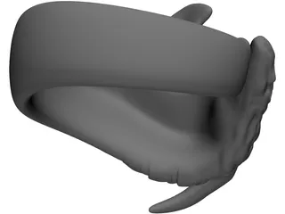 Dragon Ring by Jason Bakutis 3D Model preview