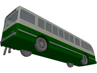 Trolleybus 3D Model preview