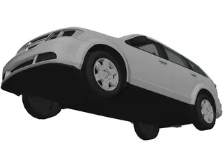 Dodge Journey (2012) 3D Model preview