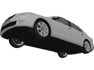 Skoda Superb (2009) 3D Model preview