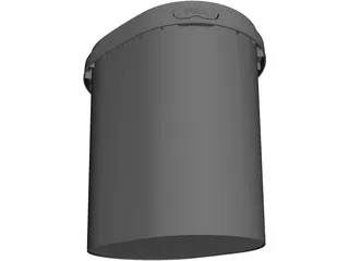 Bucket Container 3D Model preview
