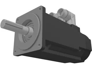 Kollmorgan AKM4 Motor 3D Model preview