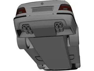 BMW M5 E39 AC Schnitzer (2000) 3D Model preview