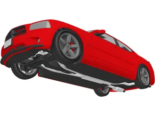 Dodge Charger RT 3D Model preview