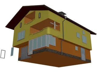 House 3D Model preview