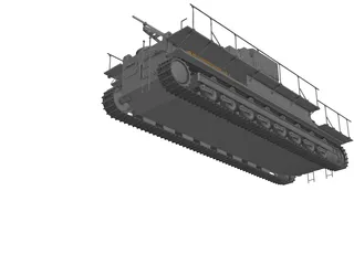 Morser Karl Gerat 3D Model preview