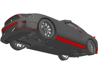 Ford Mustang Boss 302 (2013) 3D Model preview