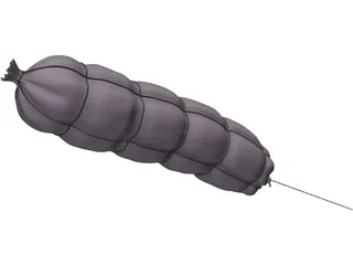 Slicing Sausage 3D Model preview