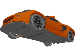 Lotus Exige 3D Model preview