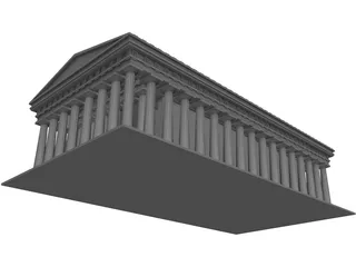 Parthenon 3D Model preview