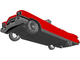 Cadillac Eldorado Biarritz Convertible (1959) 3D Model preview