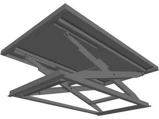 Scissor Lift 3D Model preview