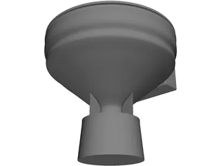 Electric Toilet 3D Model preview