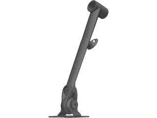 Zorro Monitor Arm 3D Model preview