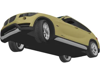 BMW X1 (2013) 3D Model preview