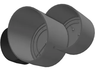 Instruments Panel 3D Model preview