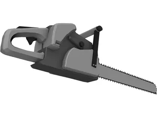 Chainsaw 3D Model preview