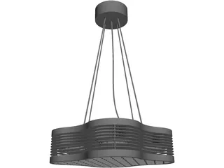 Modern Chandeliers 3D Model preview
