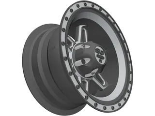 Rim Spy Truck 18in 3D Model preview