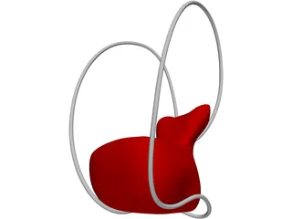 Do Room Rocking Chair 3D Model preview