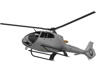 Eurocopter EC-130 3D Model preview