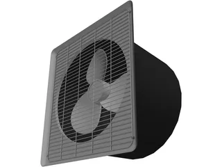 Fan 3D Model preview