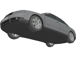 Audi A4 3D Model preview