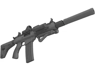 XM18 3D Model preview