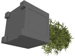 Bamboo Plant 3D Model preview
