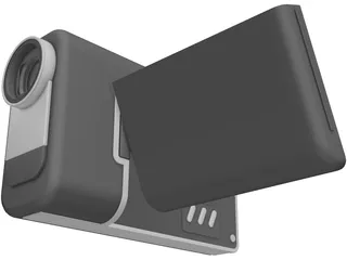 Compact Camcorder 3D Model preview