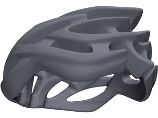 Bicycle Helmet 3D Model preview