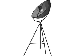 Lamp Design 3D Model preview