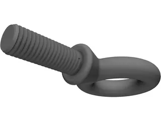 Eye Bolt 3D Model preview