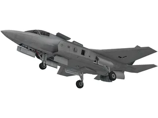 Lockheed Martin JSF F-35 3D Model preview