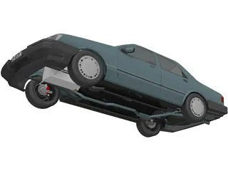 Ford Sierra Shaphire 3D Model preview