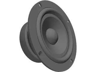 Speaker 3D Model preview